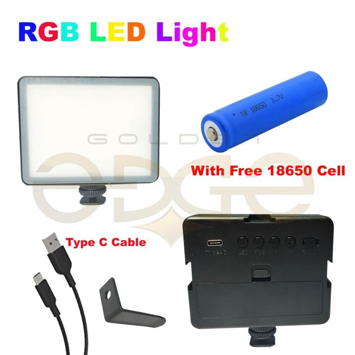 RGB FILL LIGHT LED SOFT LIGHT PLUG AND PLAY PHOTOGRAPHY LIGHT FOR MOBILE PHONE GOPRO SPORTS CAMERA VLOG FILL LIGHT