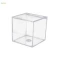Acrylic Clear Box Transparent Box for Candy Earring Cosmetics Decoration. 