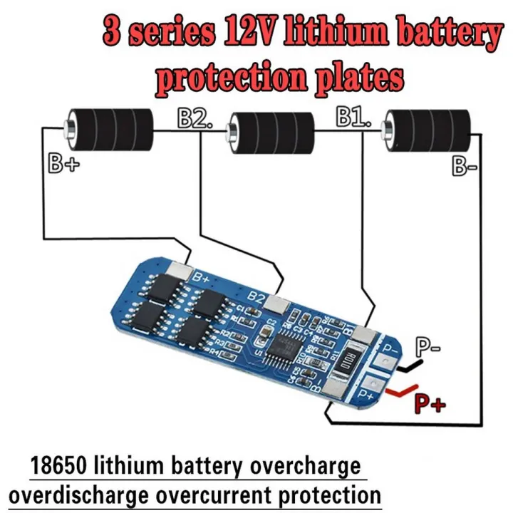 Lithium%20Battery%203S%2012V%2010A%20Charge%20Protection%20Board%20BMS%20Battery%20Management%20System%20PCM%20for%2018650%20Li-ion%20Cells%20-%20Image%204
