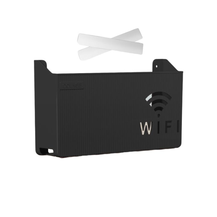 (Black)%20Wall-mounted%20router%20box%20Office%20Media%20Decor%20Console%20Wifi%20Wifi%20box%20Wireless%20storage%20boxes%20Rack%20Bracket%20Hangings%20Wall%20Shelf%20-%20Image%206