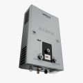 Hanco 10 Liters Instant Gas Geyser - Dual Ignition Tankless Water Heater | 100% 2KG Pure Copper Heat Exchanger | Digital Temperature Display | Works on LPG & Natural Gas | Brand Warranty. 