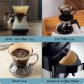 HAOEN 100Pcs Coffee Filters Disposable Cone Paper Coffee Filter Natural Unbleached Filter 4-6 Cup for Pour Over Coffee Makers. 