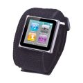 Black Sport Armband For iPod nano Video Classic Elastic Stretch band. 