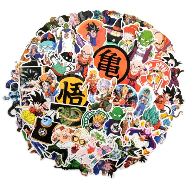 10%20Pcs/Pack%20TV%20Show%20DRAGON%20BALL%20Z%20Anime%20Cartoon%20Waterproof%20Stickers%20for%20Laptop%20Mobile%20Guitar%20Bicycle%20Car%20Fridge%20Skateboard%20PC%20TV%20-%20Image%203