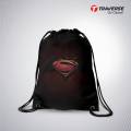 Traverse  Superman Drawstring Bags For Girls / Bags For Kids / Bags For Boys with quality strings Digitally printed by on strong polyester fabric Bags hand bag for girls bags for girls. 