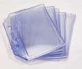 Soft Plastic PVC  ID Card Badge Multiple Card, Access Card Holder Transparent Horizontal Card Holder. 