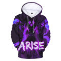 New Solo Leveling Sung Jin Woo 3D Printed Hoodies Hot Korean Sung Jin Woo Sweatshirts Men's O-Neck Oversized Hoodies 2XS-5XL. 
