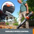 WORX WG520 12 Amp TURBINE 600 Electric Leaf Blower corded 110 Volt. 