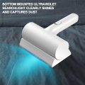 Portable handheld bed vacuum cleaner. 