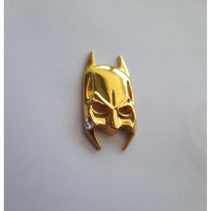 Batman Skull Costume Metal Logo Monogram Emblem Self Adhesive for Car Motorcycle
