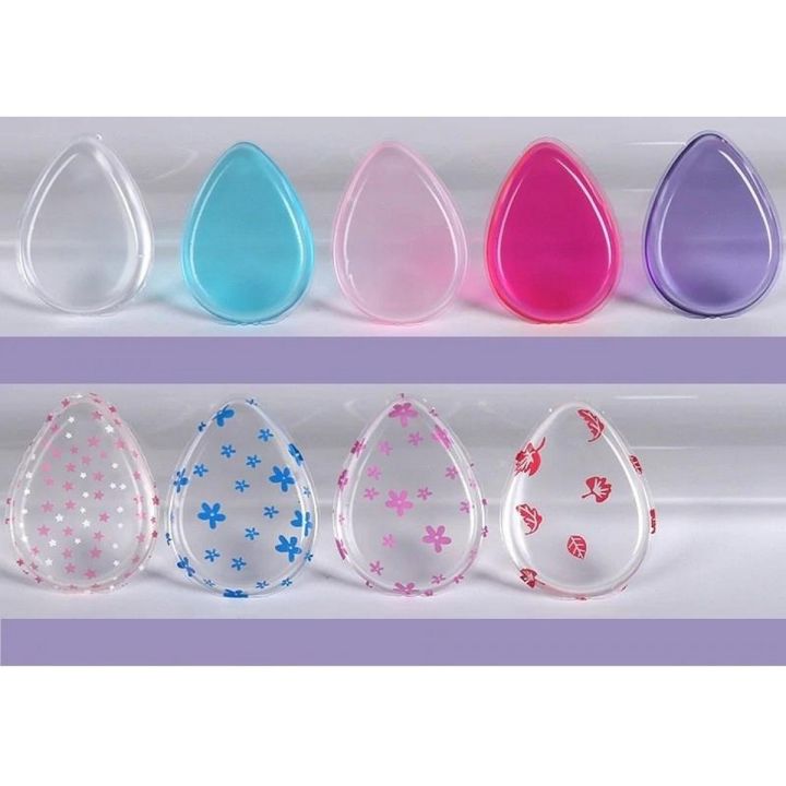 Buy One Get One Free Silicone Makeup Sponge (Washable) Cosmetic Puff Pad - Gel Foundation Makeup Concealer Primer And Puff BB Cream Applicator