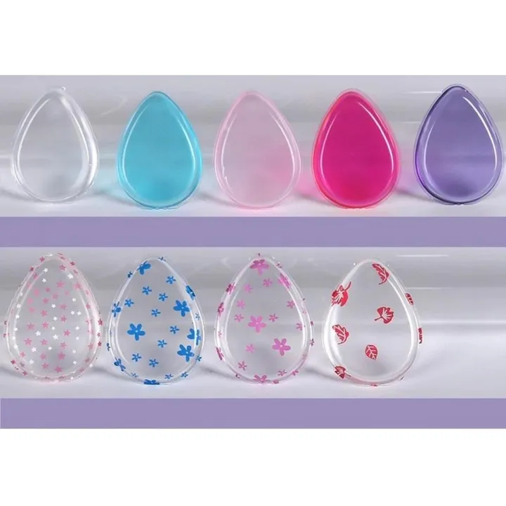 Buy One Get One Free Silicone Makeup Sponge (Washable) Cosmetic Puff Pad - Gel Foundation Makeup Concealer Primer And Puff BB Cream Applicator