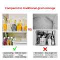 Sealed Storage Bag Rice Packaging Bag Grains Moisture-Proof Insect-Proof Transparent Thickened Portable Food-Grade Bag 3L. 