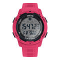 【Can last for 5 years】 Monkey Time HHOR  Round Electronic Sports Luminous Alarm Clock Timing Male and Female Student Electronic Watch. 