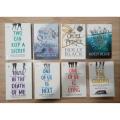 PACK OF 8 BEST SELLING ENGLISH BOOKS. 