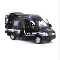 1/32 Alloy Diecast Car Model Ambulance Police Car Fire Engine Auto Model Metal Body Pull Back 5 Doors Open Vehicle Children Toys. 