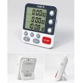 Digital Dual Kitchen Timer 3 Channels Count UP/Down Timer Cooking Timer Stopwatch Large Display Adjustable Volume. 