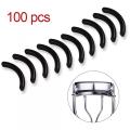 GTS  GAM-BELLE 20/50/100pcs Black Replacement Eyelash Curler Refill Silicone Pads Makeup Styling Tool Eyelash Curler Replacement Pads. 