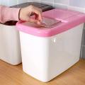 10 kgs Plastic Kitchen Rice Grain Cereal Food Dispenser Storage Box Cases Container Organizer - 10kgs. 