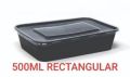 Dissposable Food Cantainer Black Box Rectangular Shape 500ml,750ml,1000ml,1500ml. 