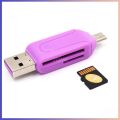 2 In1 SD/TF Card Reader For Type C USB Male OTG Adapter Extra Memory Store Adapter For Samsung HuaWei Xiaomi Laptop Accessories. 
