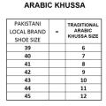 Men's Traditional Khussa Pumpy Shoes  - Black Color. 