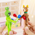 Cartoon Boxing Pen Interactive Cartoon Decompression Pen Fun Writing Tool for Creative Minds Perfect Stationery Gift for Comfortable Grip Pen. 