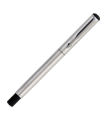 Parker Vector Silver Metallic Fountain Pen and Rollerball Pen Set. 