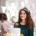 Birthday Party Decorations Adult Birthday Princess Crown Headband Crystal Tiara 18 21 30 40 50 60 Women Crown Hair Accessories. 