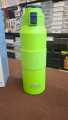 Imported MSZM 800ml / 1000ml Stainless Steel Water Bottle, Hot & Cold Safety Lock Silicone Grip. 