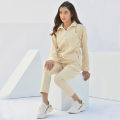 Legacy - Tracksuit - Cream / White Women Trainng Suits Ladies Trackwear Jogging Track Suits. 