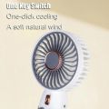 Mini Portable Handheld USB Rechargeable Fan - 1 Mode. 