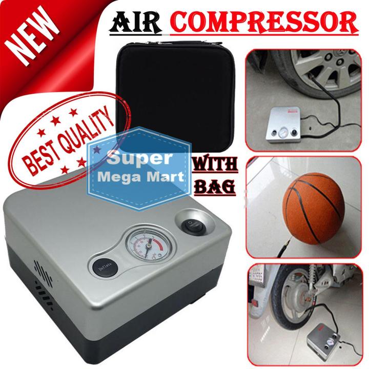 2 in 1 Inflator / Deflator Car Air Compressor - Universal Air Pump For ...