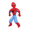 Inflatable Spider Man Air Balloon Toy For Kids & Boys Inflate Action Spiderman Action Toy Marvel Hero Spidey Cartoon Ballon For Party Decoration With Family & Friends. 