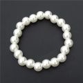 Children Handmade Plastic White Pearl Beads Jewelry Necklace Set For Kids Girls Gift. 