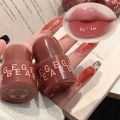 Gege Bear Lipstick Colored Lip Balm Waterof Long Lasting Jelly Lip Gloss Mirror Glass Moisturizing Lip Glaze Lip Cosmetics for Women. 