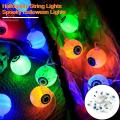 Halloween String Lights Spooky Led Eyeball String Lights for Halloween Decor Create A Haunting with Twinkling Ghost Eyes Halloween Party Lights. 