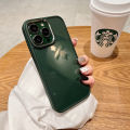 Luxury Airskin Bumper Case For iPhone 14 pro Max and 14 Pro - Deep Purple - Black. 