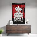 Dragon Ball Z Wall Tapestry for Anime Fans Otaku Room Decoration (Digital Printed). 