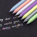 Belden BT-982 high-gloss pastel, fluorescent gel pen, black cardboard, stroke, hand-booked pen 9 colors, graffiti, hand-painted DIY. 