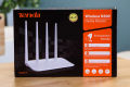 Tenda F6 300MBPS Antenna Router 4 Port Wifi-N Wireless Easy Setup Router Router Modem Wi-Fi Repeaters Network Home Routers. 