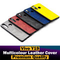 Oppo Y19 Back Cover Multicolour Soft Leather Case For Vivo Y19. 