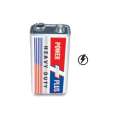 ORIGINAL BATTERY 9V POWER PLUS HEAVY DUTY. 