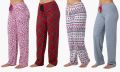 Pack of 4 Cotton Ladies Pajamas for Women - Random Designs. 