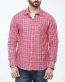 L/S WOVEN SHIRT FIESTA PINK. 