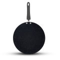 Majestic Chef Marble Coating DIE CAST NONSTICK COOKWARE SET-(08PCS) - Black. 