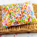 Polystyrene Bead Mini Non-fade Light Weight Bright Color Foam Bead for Gift Box Filling. 