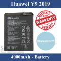 Huawei Y9 2019 Battery HB406689ECW Replacement Premium Quality 4000mAh Battery For Huawei Y9 2019. 