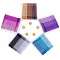 100pcs 5cm Color Hair Clips Bobby Pins for Women Girls Decorative Hair Styling Accessories Wavy Fashion Hairpins Metal Barrettes. 