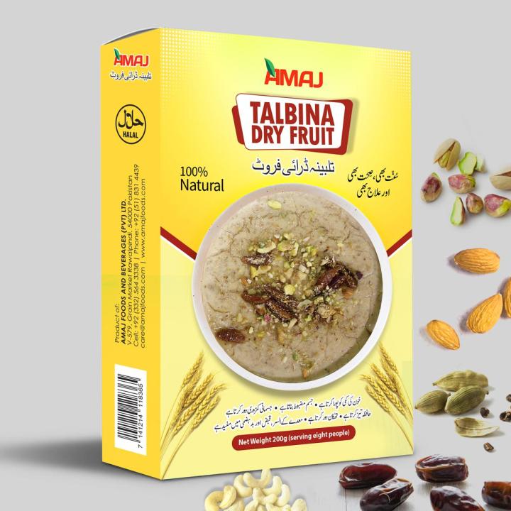 Talbina Dry Fruit 200gm Box